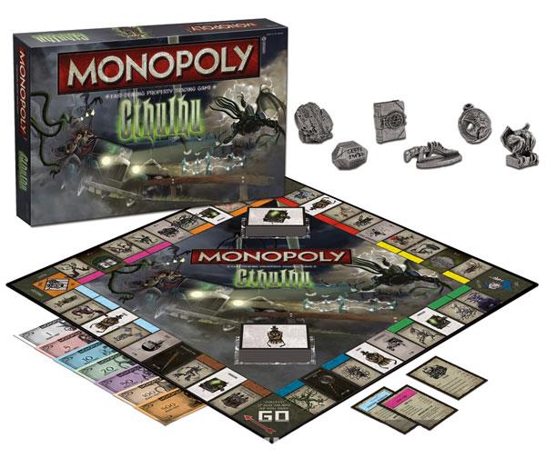 Il terribile Cthulhu conquista un'edizione speciale del Monopoly Il Monopoly di Cthulhu