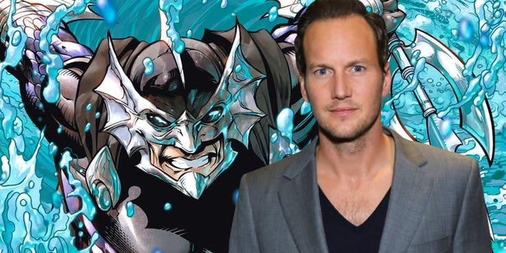 L'attore Patrick Wilson interpreterà Orm, il fratellastro nonché villain di Aquaman