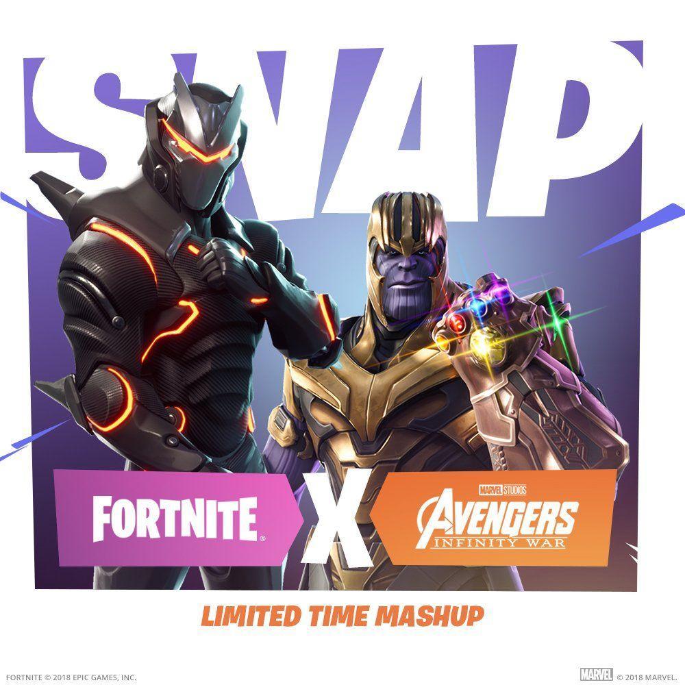 Thanos in Fortnite