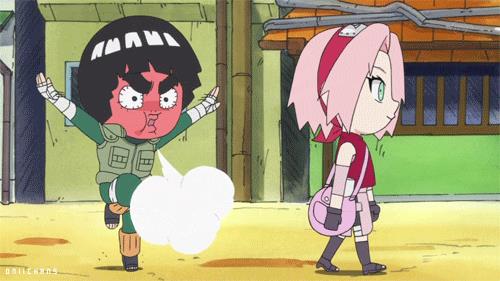Rock Lee e Sakura