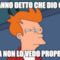 hanno detto che dio c'è ma non lo vedo proprio