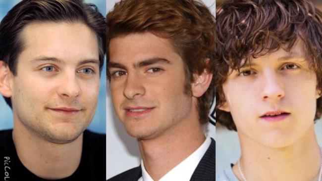 Tobey Maguire, Andrew Garfield e Tom Holland: gli Spider-Man del cinema
