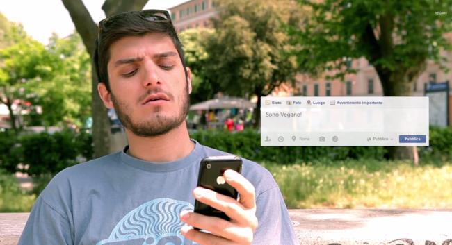 Quarto teaser di Vegan Chronicles Quarto trailer di Vegan Chronicles sempre con Claudio protagonista