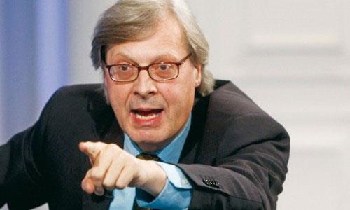 Sgarbi che dice capra