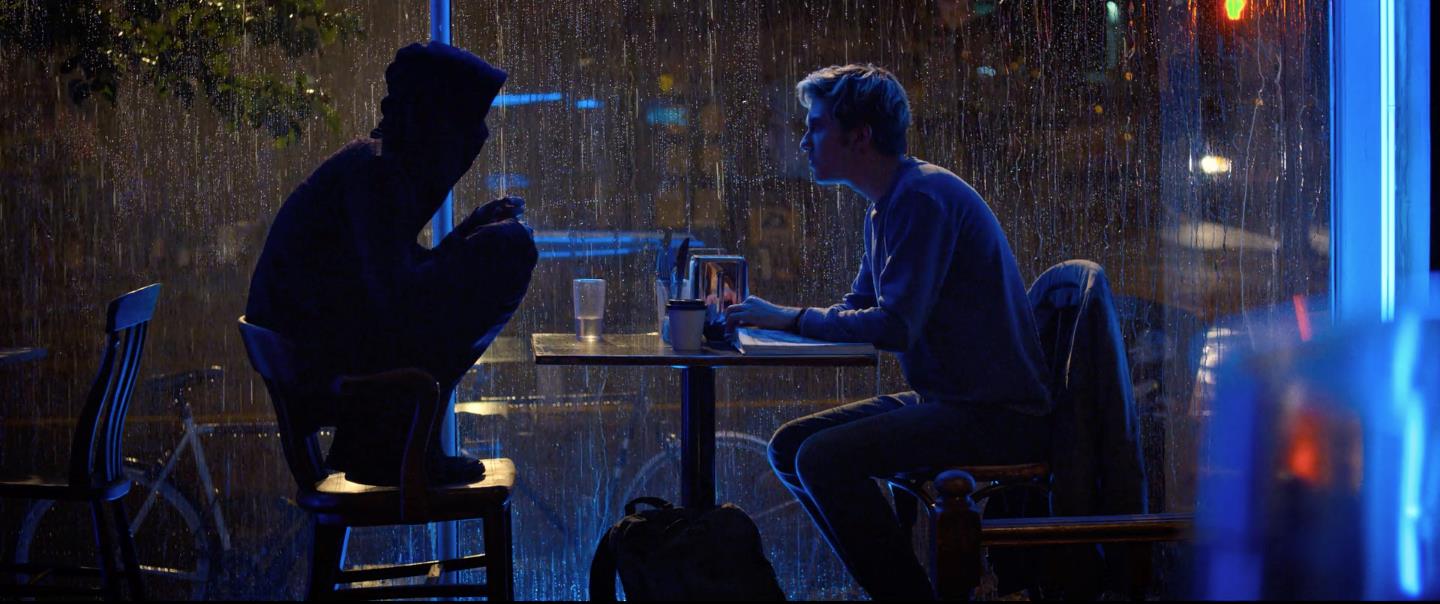 Una scena tratta dal film Death Note - Il quaderno della morte