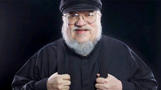 Lo scrittore George R.R. Martin La foto dello scrittore