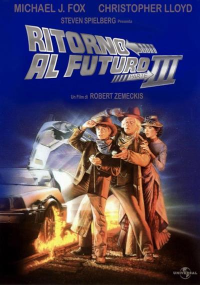 La locandina de Ritorno al futuro parte III