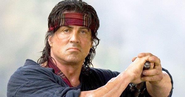 Sylvester Stallone Sylvester Stallone è Rambo