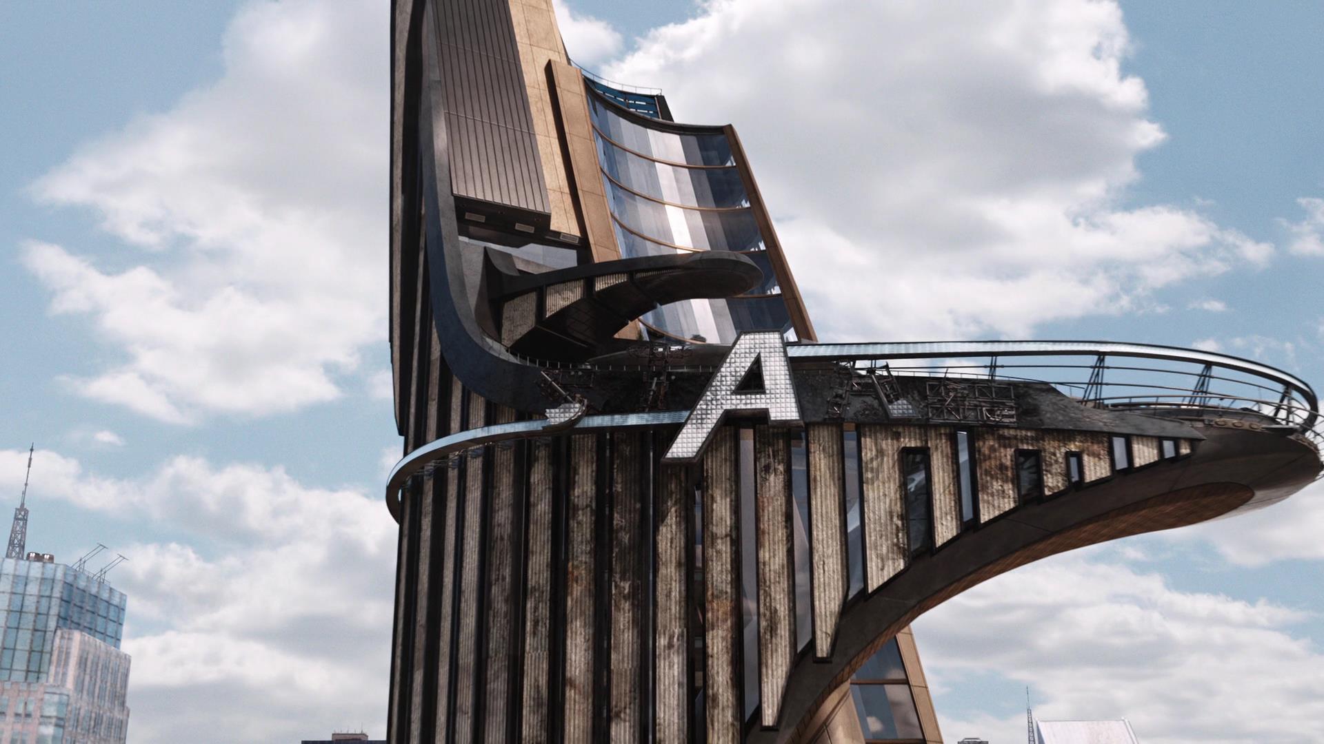 Stark Tower distrutta alla fine di The avengers