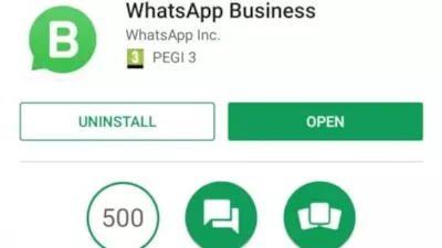 WhatsApp Business è pronto per l'utilizzo