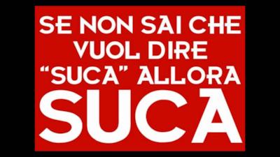 La parola suca in evidenza