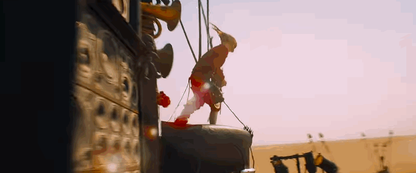 Una scena con protagonista il Doof Warriror