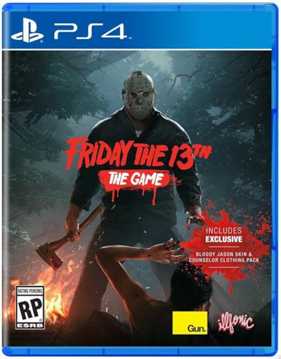 Jason Voorhes nella copertina del gioco