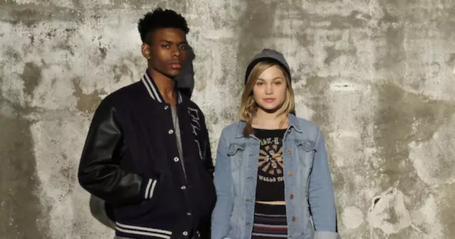 Clock & Dagger interpretati dagli attori Olivia Holt e Aubrey Joseph Gli interpreti di Cloak & Dagger
