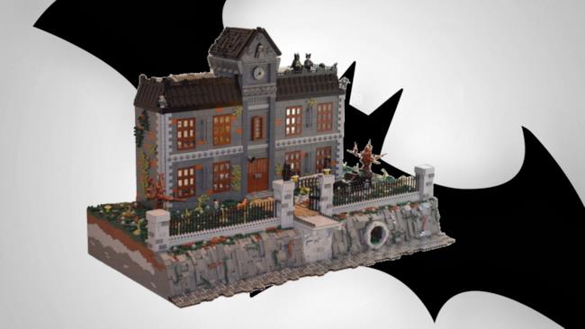 L'Arkham Asylum è formato da 18mila mattoncini e consiste in cinque stanze distinte L'Arkham Asylum ha richiesto un anno di progettazione e tre mesi di costruzione