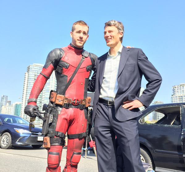 Il sindaco di Vancouver e Deadpool