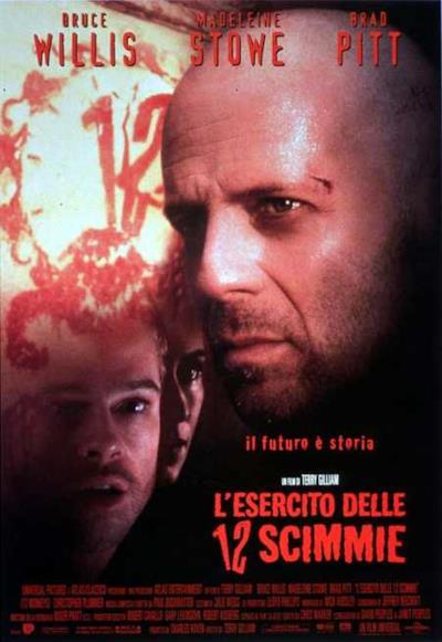 La locandina de L'esercito delle 12 scimmie