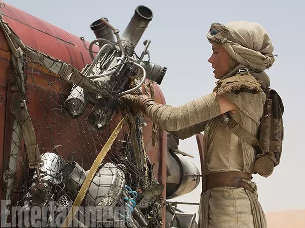 Daisy Ridley in Star Wars 7