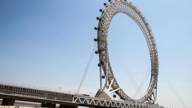La più alta ruota panoramica del pianeta si trova in Cina Eye of the Bohai sea, la ruota panoramica cinese