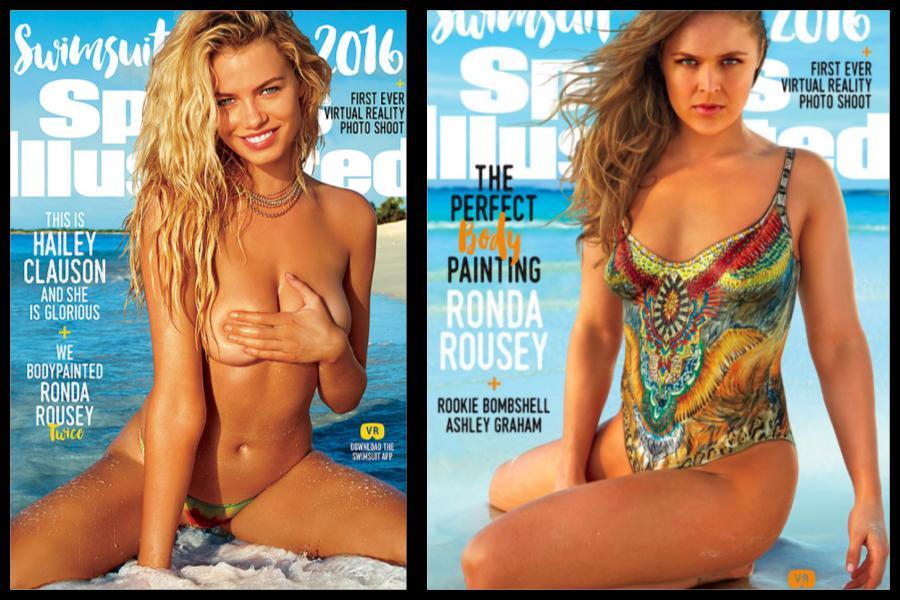 Hailey Clauson e Ronda Rousey modelle per Sports Illustrated