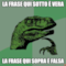 la frase qui sotto è vera la frase qui sopra è falsa