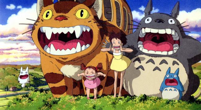 Nel 2020 aprirà i battenti il Ghibli Park. Satsuki e Mei in una scena de Il mio vicino Totoro