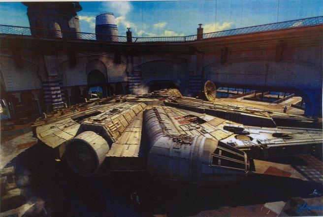 Concept della navetta di Star Wars 7