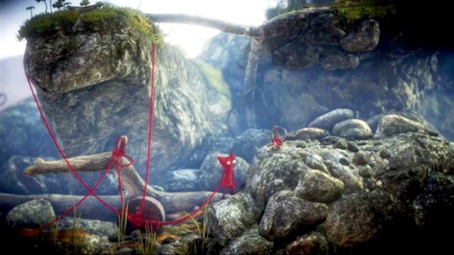 Uno degli scenari di Unravel