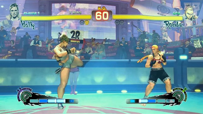 Holm distrugge Rousey anche su Street Fighter Rousey viene messa KO da Holm anche in un videogioco