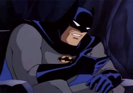 Batman si vergogna - GIF di reazione ai commenti, le più divertenti da usare su Whatsapp e Facebook