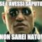 SE L'AVESSI SAPUTO NON SAREI NATO!