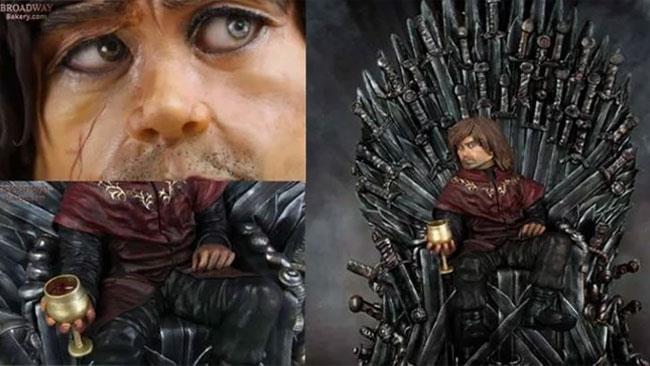 Tyrion Lannister è protagonista della torta da 27 mila dollari Un dettaglio della torta da 27 mila dollari