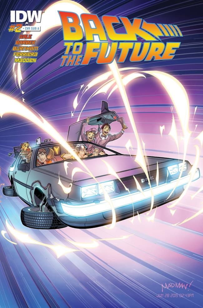 Il secondo volume del fumetto di Ritorno al Futuro