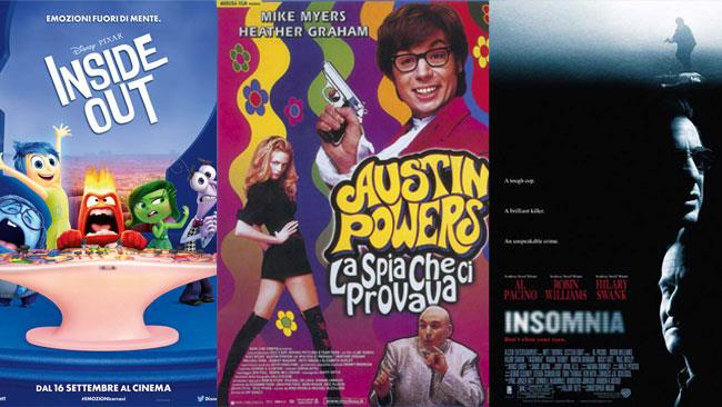 Film consigliati da vedere in TV nel week end /30 giugno-2 luglio 2017 Tre locandine dei film consigliati da FlopTV