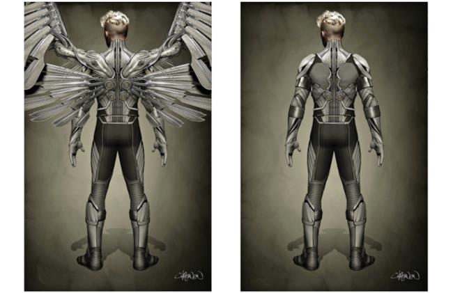 Arcangelo in una concept art di X-Men: Apocalypse