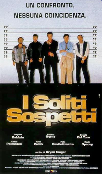 La locandina de I soliti sospetti