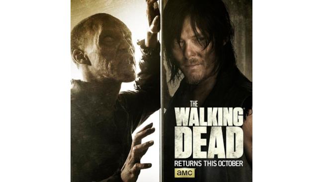 Poster di The Walking Dead con Daryl