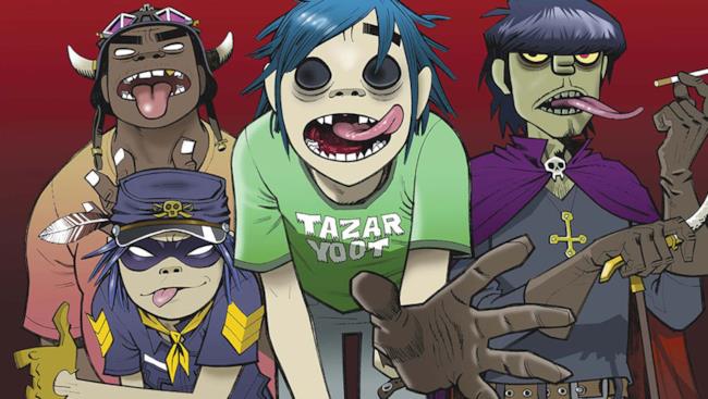 La band animata Gorillaz Il gruppo musicale virtuale Gorillaz