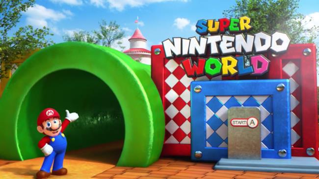 Super Nintendo World L'entrata di Super Nintendo World