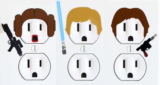 Gli sticker di Star Wars