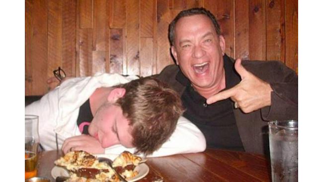 Tom Hanks prende in giro un ragazzo