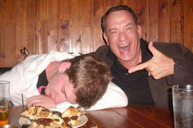 Tom Hanks prende in giro un ragazzo