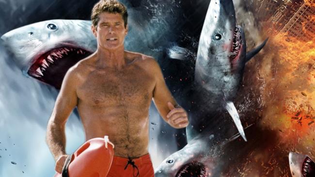 David Hasselhoff entra nel cast di Sharknado 3 David Hasselhoff e Sharknado