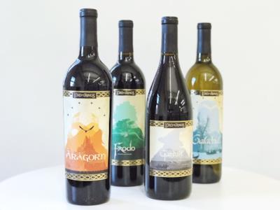 Le 4 varietà di vino a disposizione