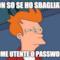 non so se ho sbagliato nome utente o password