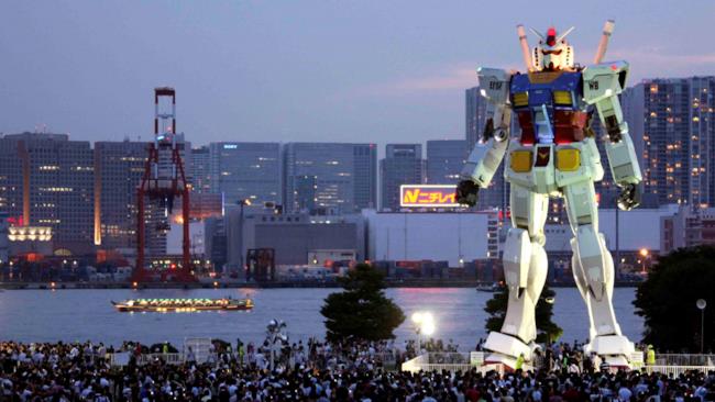 Un vero e proprio Gundam a dimensioni reali potrebbe arrivare nel 2019 Il primo modello di Gundam mobile potrebbe camminare nel 2019
