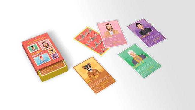 Le carte da gioco dedicate a Wes Anderson Ecco la foto del mazzo