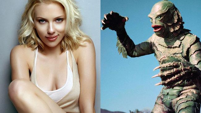 Scarlett Johansson sarà nel nuovo Mostro della Laguna Nera Il Mostro della Laguna Nera e Scarlett Johansson