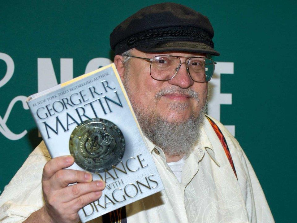 Una foto recente di George R.R. Martin
