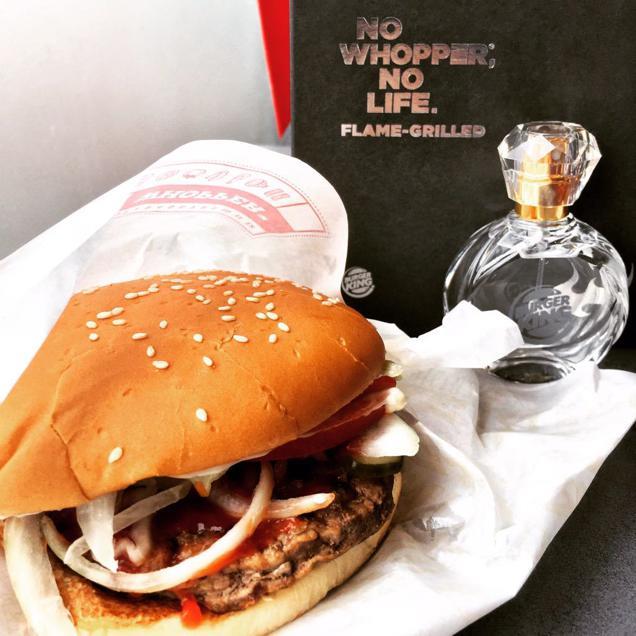 Il profumo di Burger King non è un pesce d'aprile
